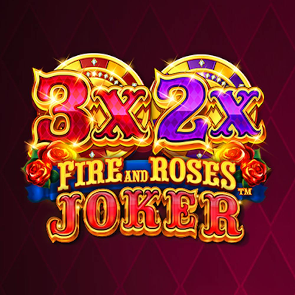 3x 2x Fire and Roses Joker Pokie: RTP, Paylines, Features & Free Play logo
