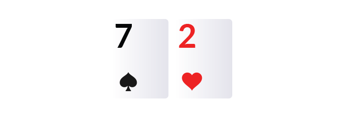 seven and two cards