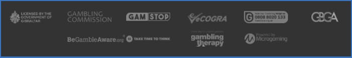 Example of links to gambling help