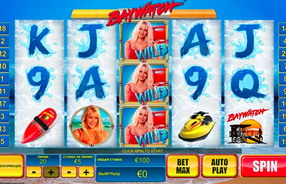 Baywatch Pokies: Paylines, Symbols, RTP & Free Play logo