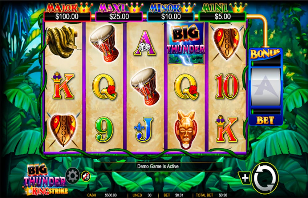 Big Thunder Slot: Paylines, Symbols, RTP & Free Play logo