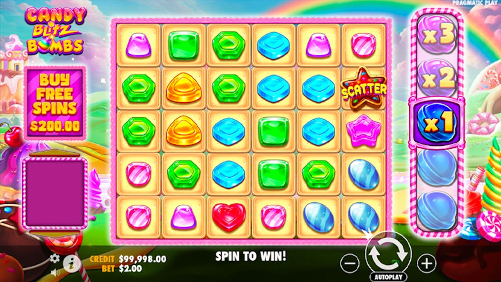 Candy Blitz Bombs: RTP, Paylines, Features & Demo Play logo