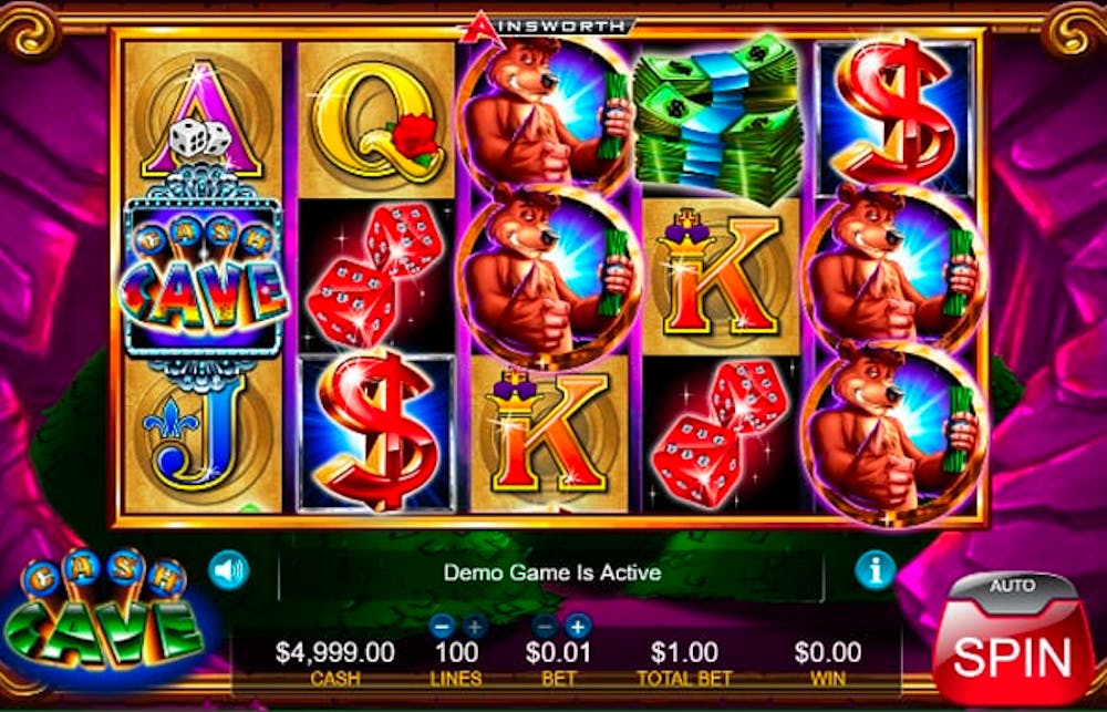 Cash Cave Slot: Paylines, Symbols, RTP & Free Play logo