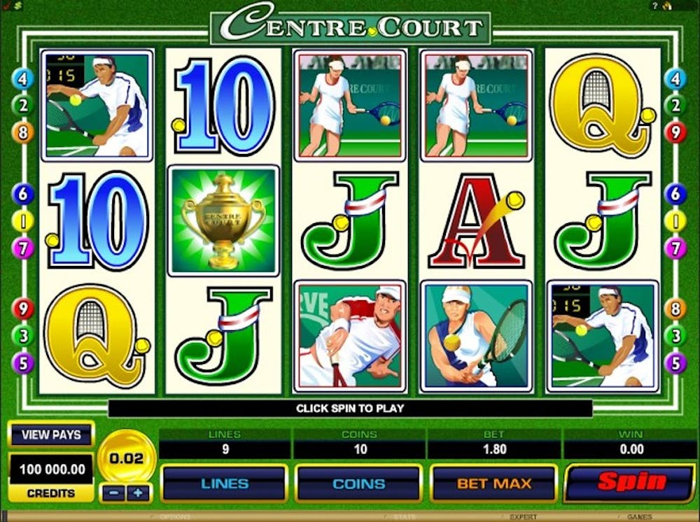 Centre Court &#8211; RTP, Paylines, Features &#038; Demo Play logo