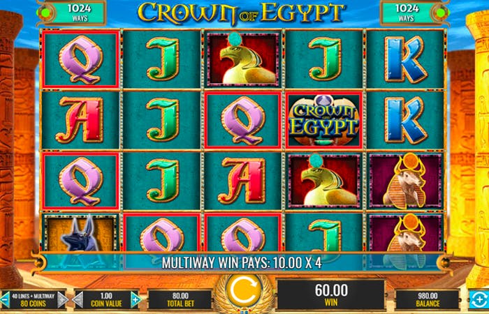 Crown of Egypt Slot: Paylines, Symbols, RTP &#038; Free Play logo