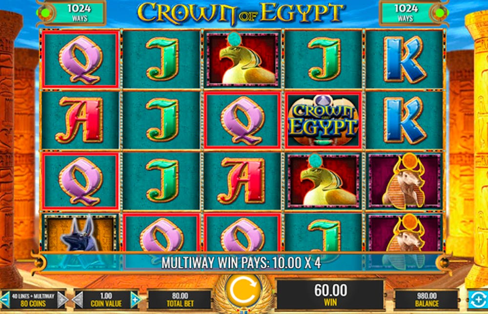 Crown of Egypt Slot: Paylines, Symbols, RTP & Free Play logo