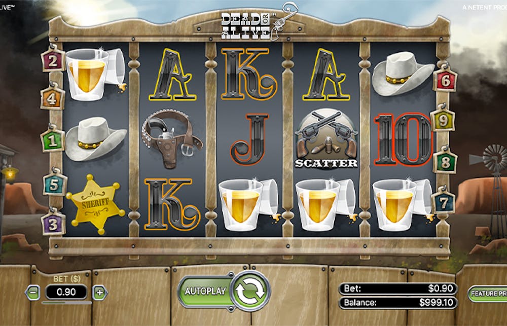 Dead or Alive Slot: Paylines, Symbols, RTP & Free Play logo