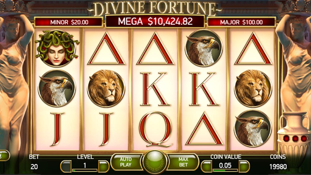divine fortune walking wilds feature