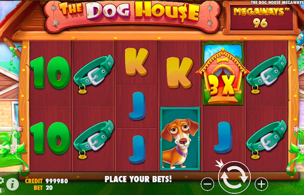 The Dog House Megaways: Paylines, Symbols, RTP & Free Play logo