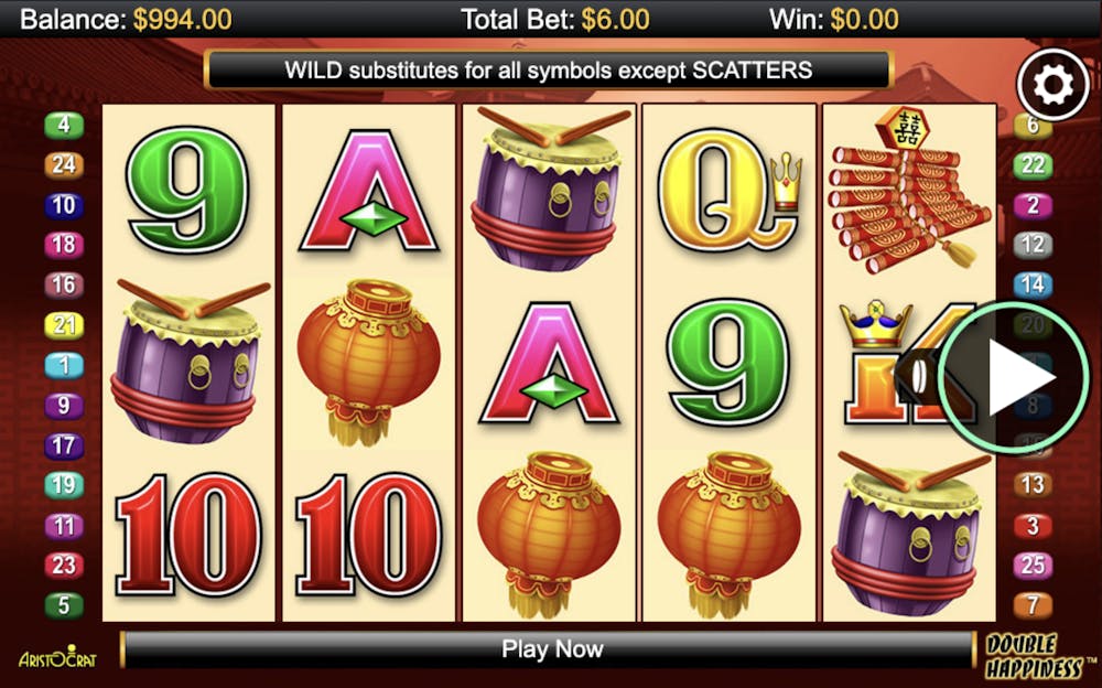 Double Happiness Slot: Paylines, Symbols, RTP & Free Play logo