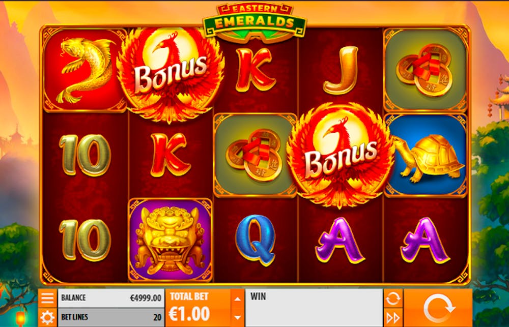 eastern emerald megaways multiplier wild feature