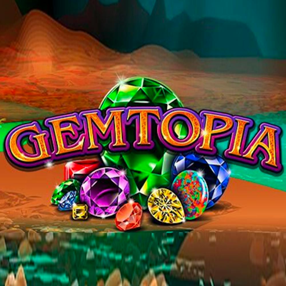 Gemtopia Slot: Paylines, Symbols, RTP & Free Play logo