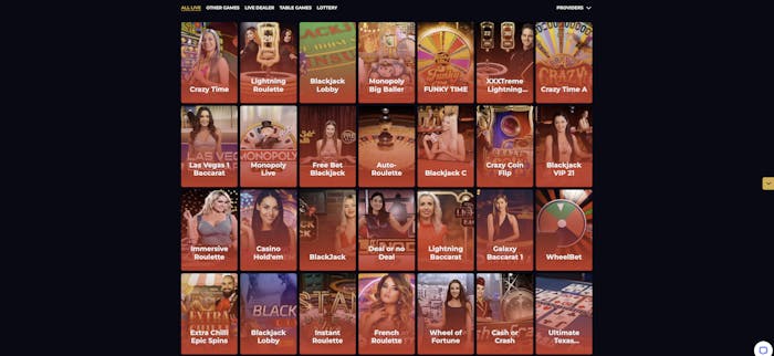 goldwin live casino