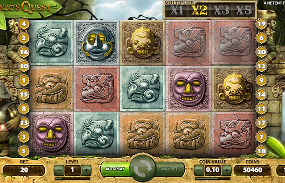 Gonzos Quest Slot: Paylines, Symbols, RTP & Free Play logo