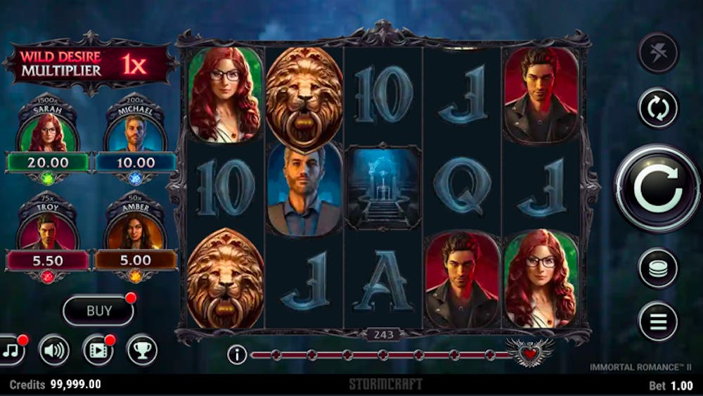 Immortal Romance 2 Slot: RTP, Paylines, Features & Free Play logo