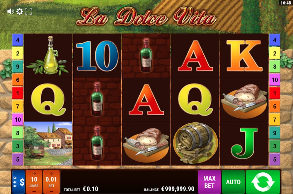 la dolce vita slot