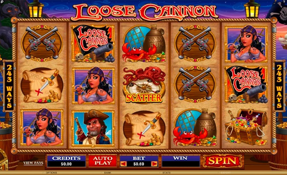 Loose Cannon Slot: RTP, Paylines, Features & Free Play logo