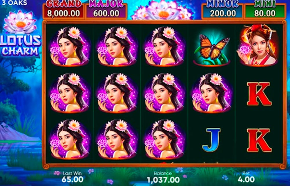 Lotus Charm Slot: Paylines, Symbols, RTP & Free Play logo