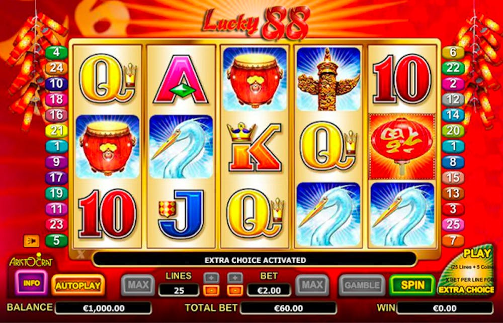 Lucky 88 Slot: Paylines, Symbols, RTP & Free Play logo