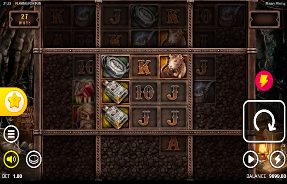 Misery Mining Slot: Paylines, Symbols, RTP & Free Play logo
