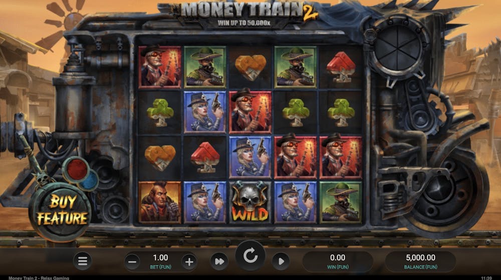 Money Train 2- RTP, Paylines, Features & Demo Play logo