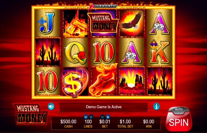 Mustang Money Slot: Paylines, Symbols, RTP and Free Play logo