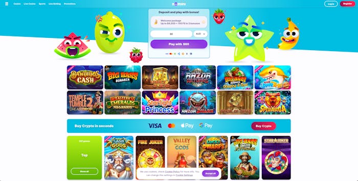nomini home page