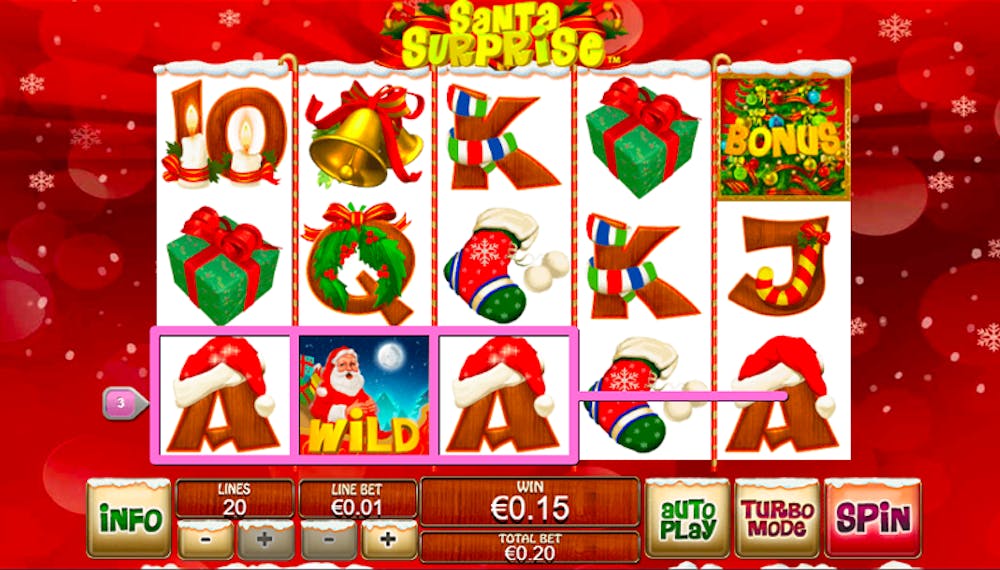 Playtech - Santa surprise theme