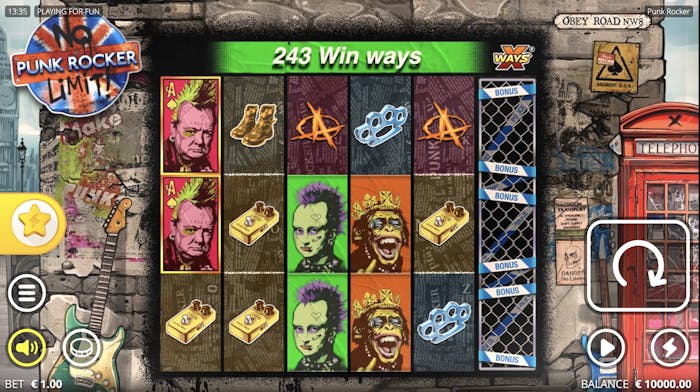 Punk Rocker Slot: Paylines, Symbols, RTP &#038; Free Play logo