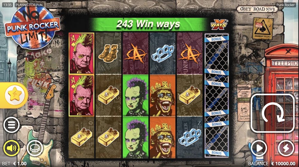 Punk Rocker Slot: Paylines, Symbols, RTP & Free Play logo