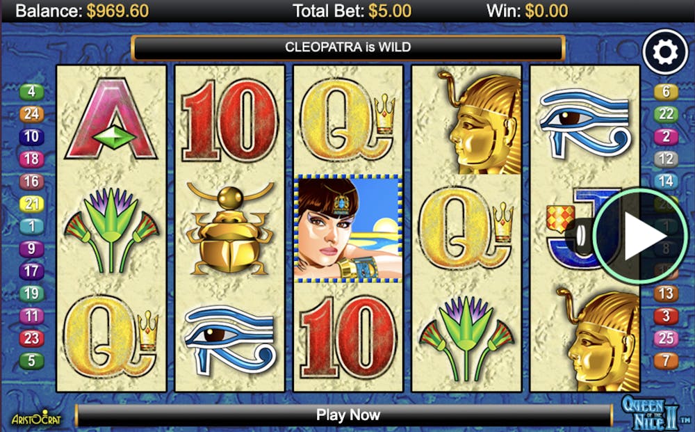 Queen of the Nile 2: Paylines, Symbols, RTP & Free Play logo