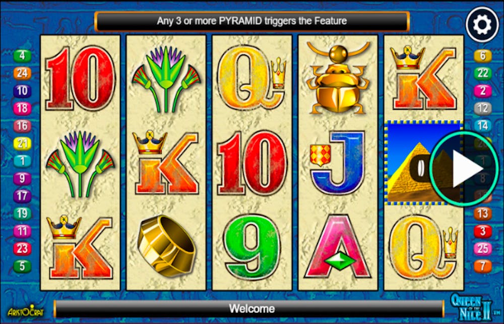 Queen of the Nile Slot: Paylines, Symbols, RTP & Free Play logo
