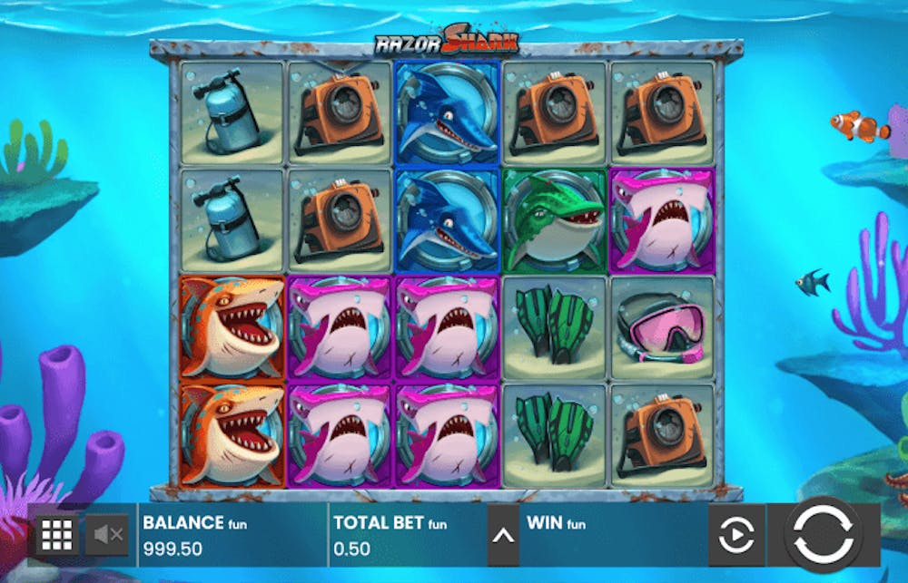 Razor Shark Slot: Paylines, Symbols, RTP & Free Play logo
