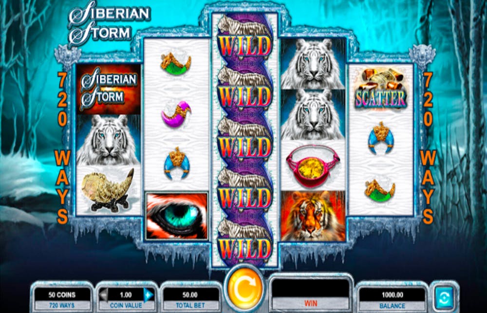 Siberian Storm Slot: Paylines, Symbols, RTP & Free Play logo