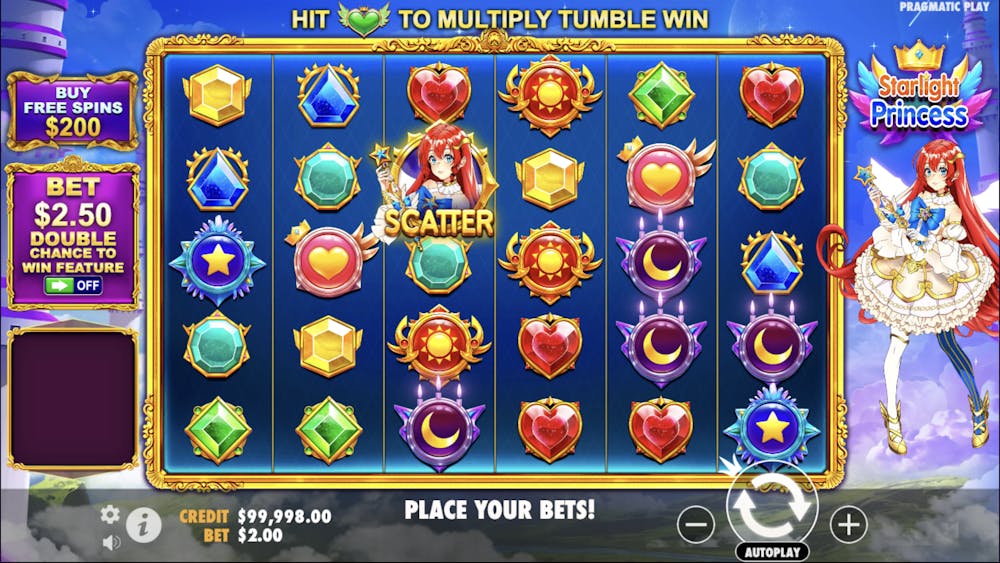 Starlight Princess Slot: Paylines, Symbols, RTP & Free Play logo