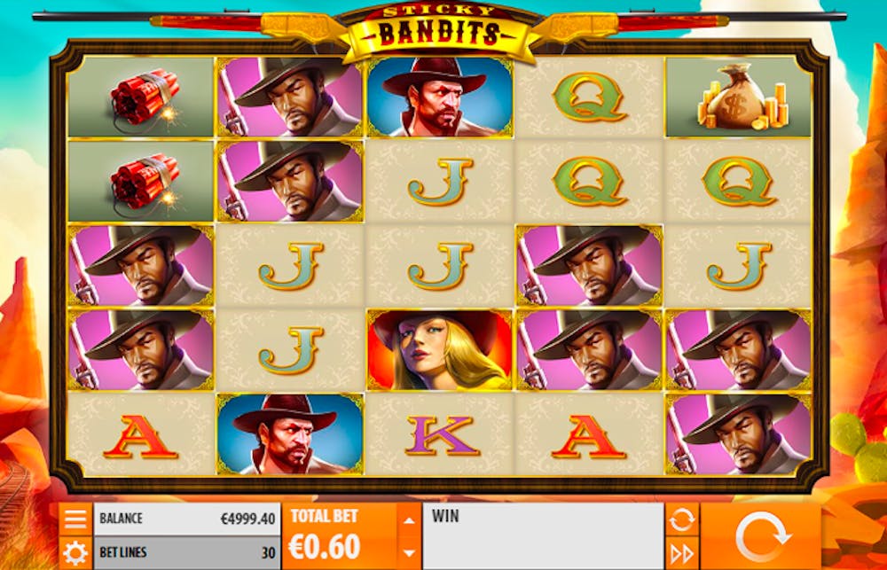 Sticky Bandits Slot: Paylines, Symbols, RTP & Free Play logo