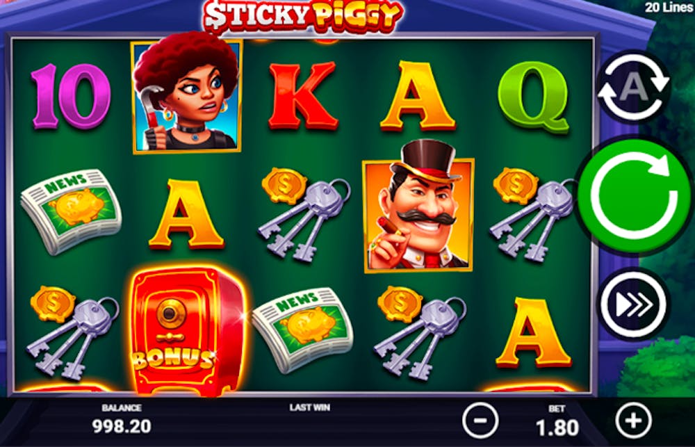 Sticky Piggy Slot: Paylines, Symbols, RTP & Free Play logo