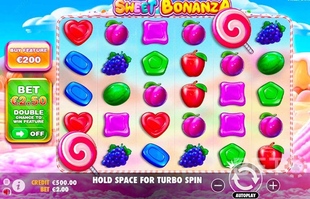 Sweet Bonanza Slot: Paylines, Symbols, RTP & Free Play logo