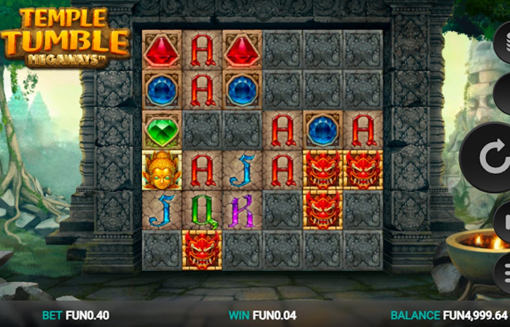 Temple Tumble Megaways: Paylines, Symbols, RTP & Free Play logo