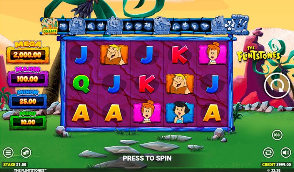 The Flintstones Slot – RTP, Paylines, Features & Demo Play logo