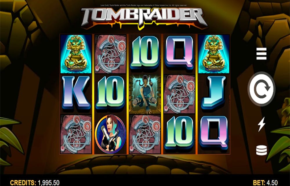 Tomb Raider Slot: Paylines, Symbols, RTP & Free Play logo