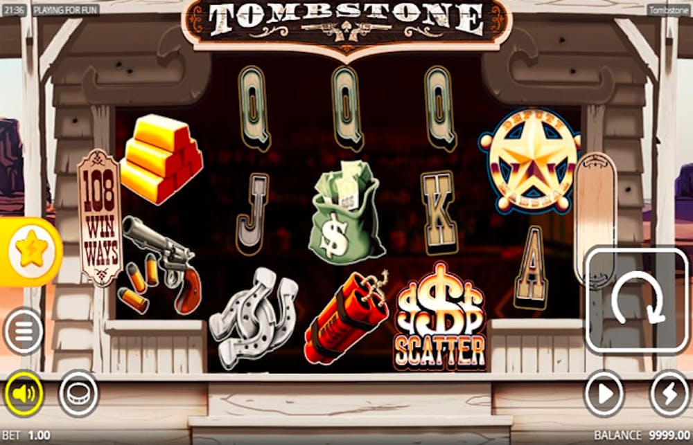 Tombstone Slot: Paylines, Symbols, RTP & Free Play logo
