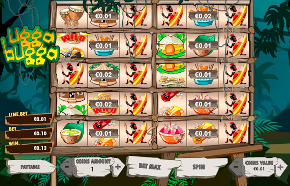 Ugga Bugga Slot: Paylines, Symbols, RTP & Free Play logo