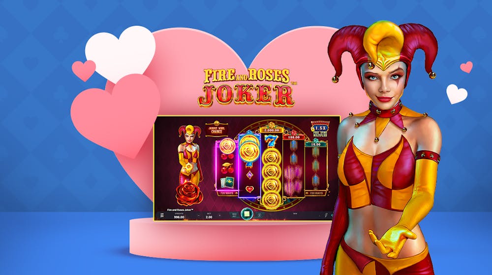 Get Loved Up With The All-New Fire and Roses Slot