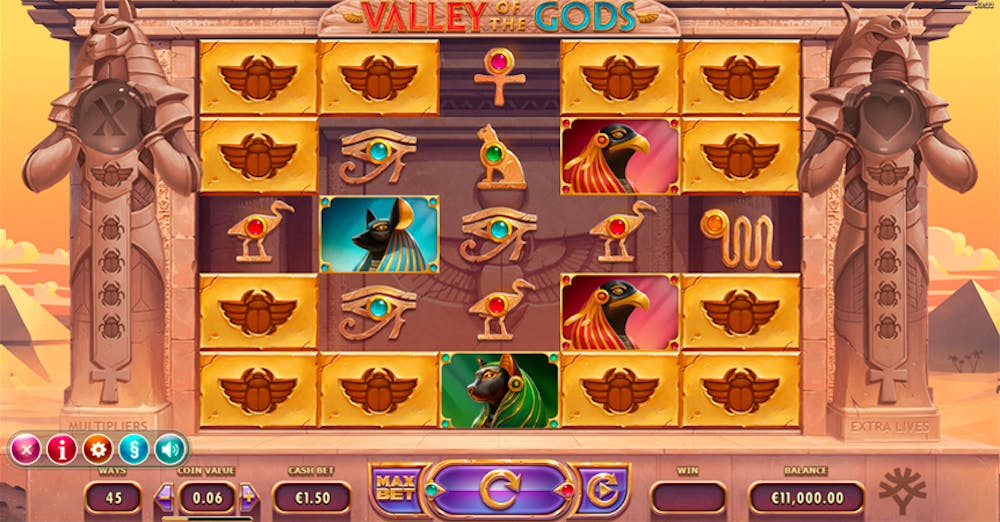 Valley of the Gods Slot Review – RTP, Paylines, Features & Demo Play logo